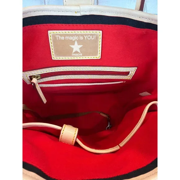 Dooney & Bourke North/South Cindy Bucket Bag, Black, One Size, New With Tags - Picture 4 of 4